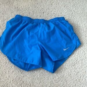 blue nike running shorts